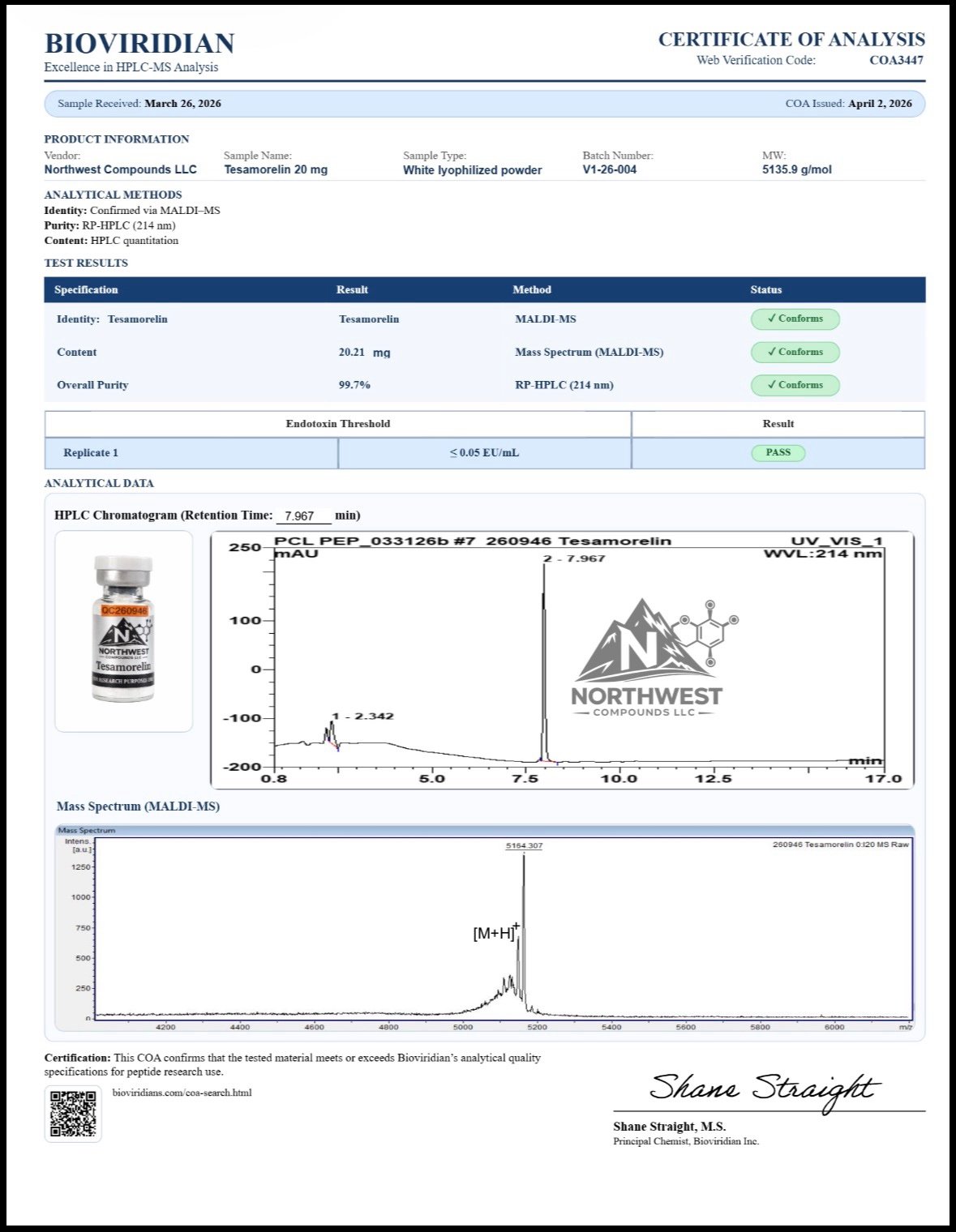 Tesamorelin – 20 mg - Image 2