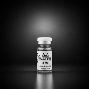A. A. Water (3ml acetic acid water, 6% acetic acid)